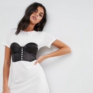 Satin bustier Size 34B